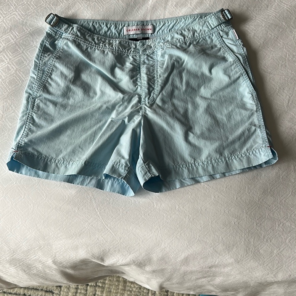 Orlebar Brown Light Blue Swim Trunks